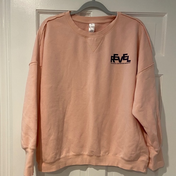 Revel The Dance Convention Revelation Crew Neck Sweatshirt - Peach - Picture 1 of 3